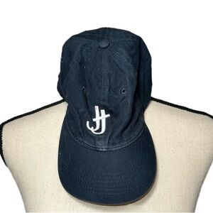 Navy Blue Embroidered Men's Cap